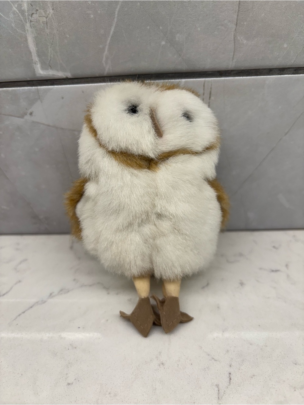Folkmanis Mini Barn Owl Finger Puppet 2645 Realistic Pretend Play